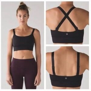 Lululemon Both Ways Adjustable Longline Sports Bra Luxtreme Womens size 2